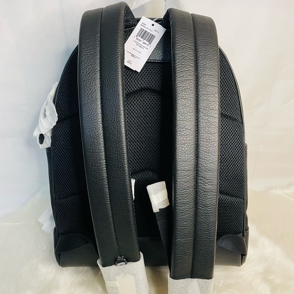 NWT Thompson Backpack In Signature Jacquard with Varsity Stripe - Picture 5 of 14